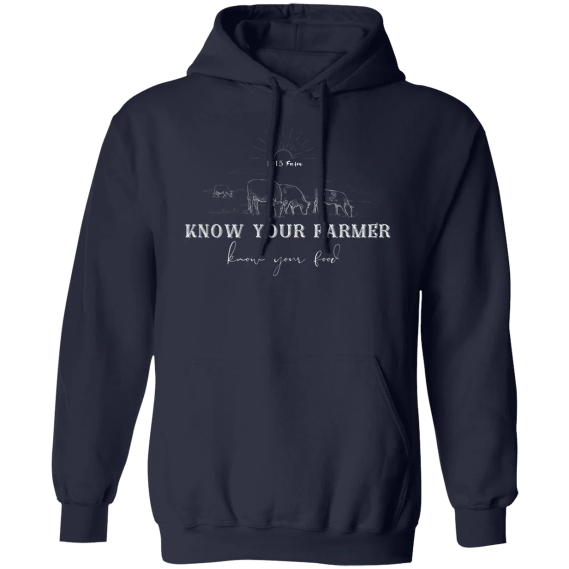1701 Farm Know Your Farmer Hooded Sweatshirt