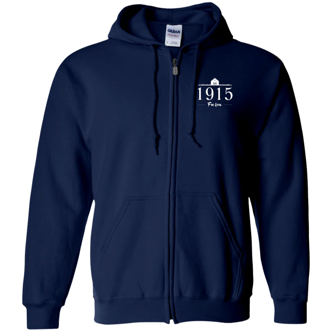 1701 Farm Know Your Farmer Zip Up Hooded Sweatshirt