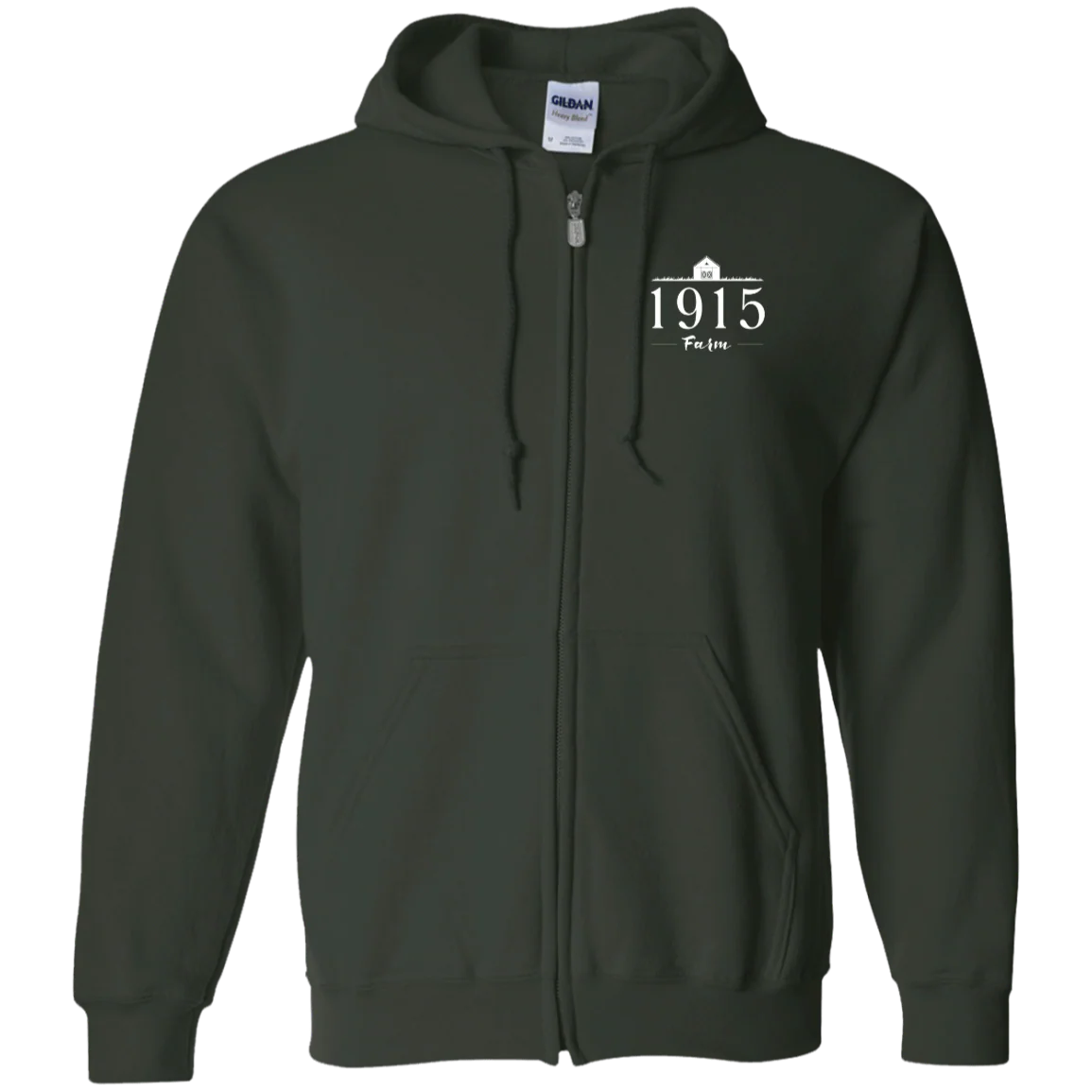 1701 Farm Know Your Farmer Zip Up Hooded Sweatshirt