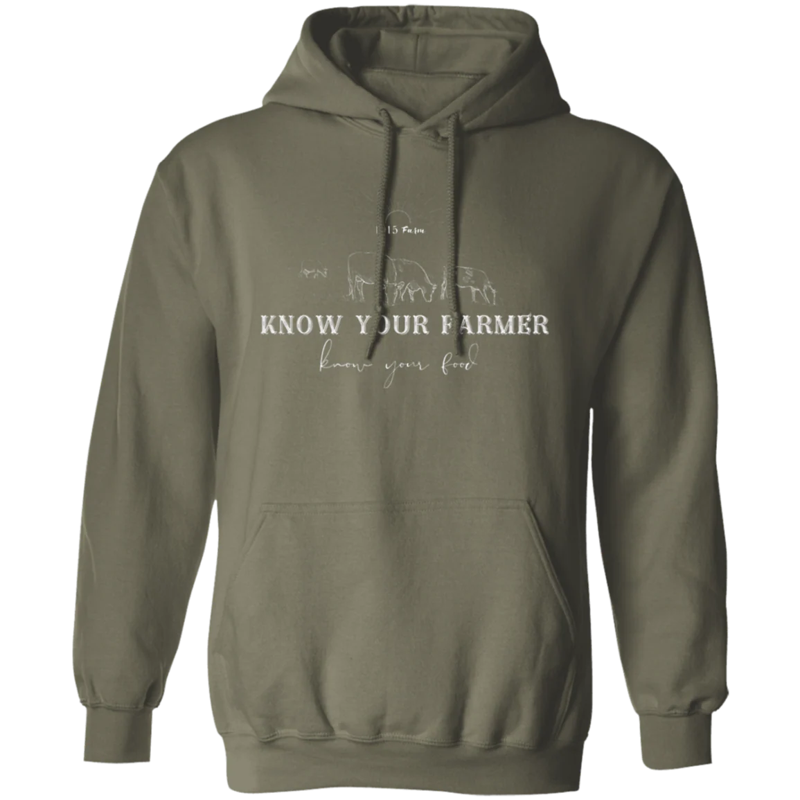 1701 Farm Know Your Farmer Hooded Sweatshirt
