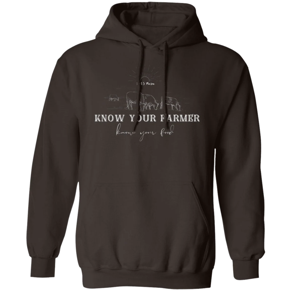 1701 Farm Know Your Farmer Hooded Sweatshirt