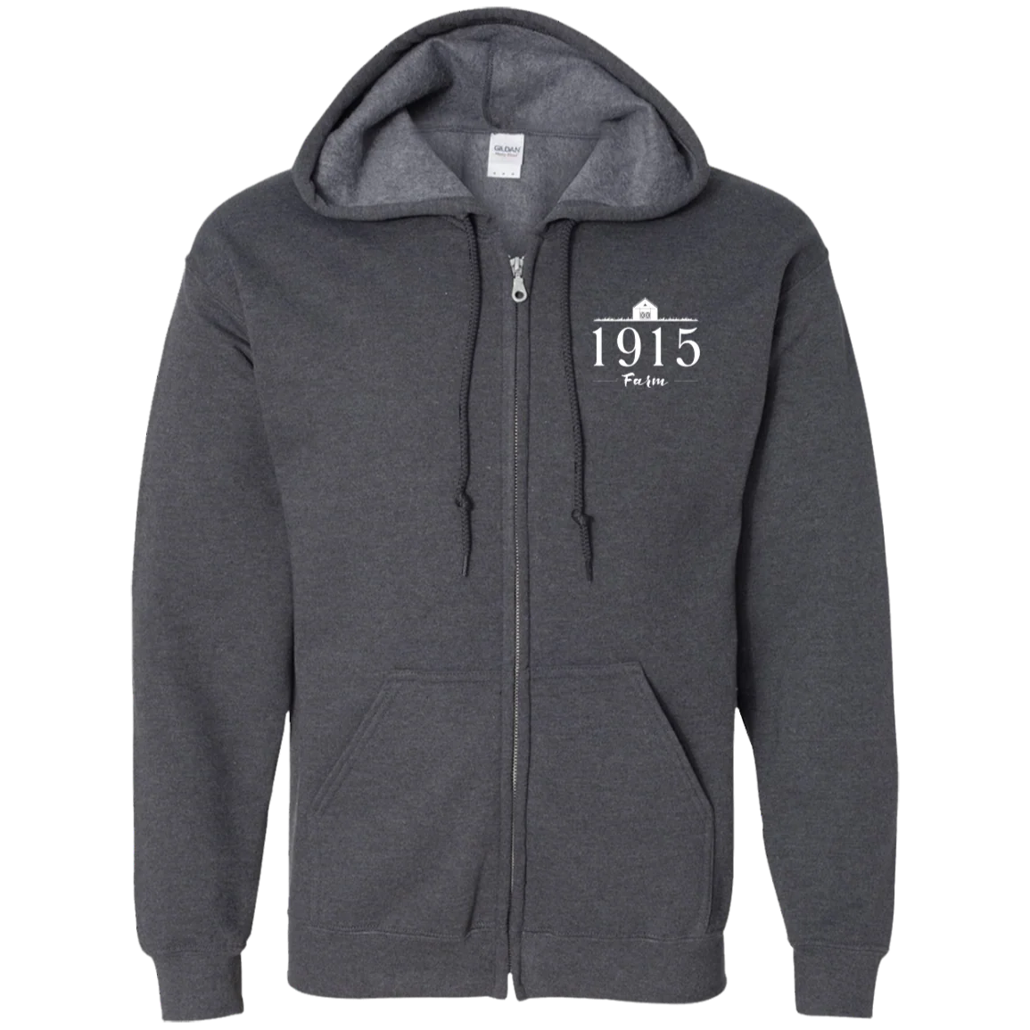 1701 Farm Know Your Farmer Zip Up Hooded Sweatshirt