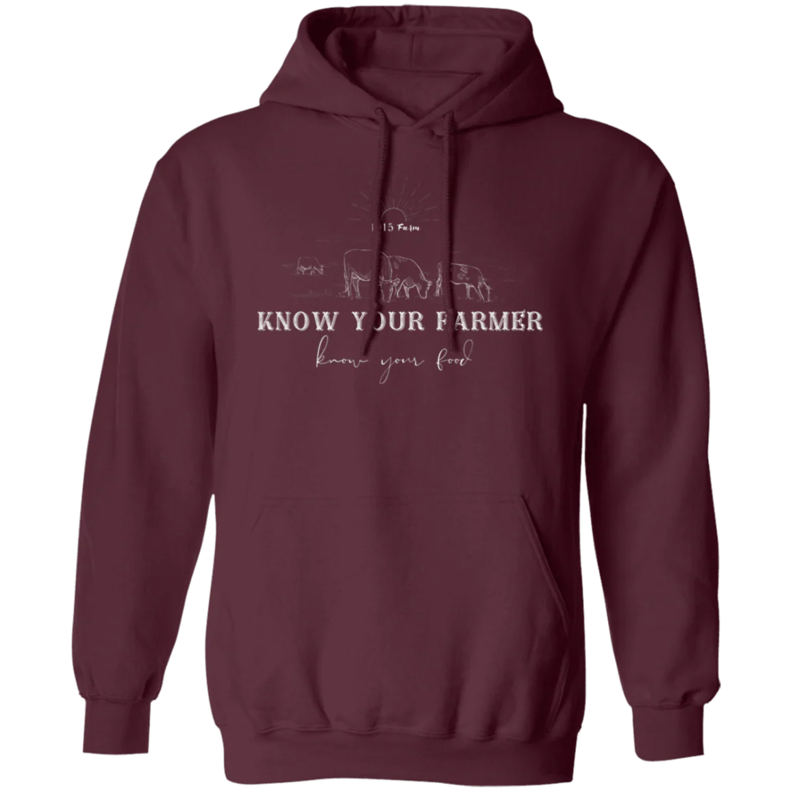 1701 Farm Know Your Farmer Hooded Sweatshirt
