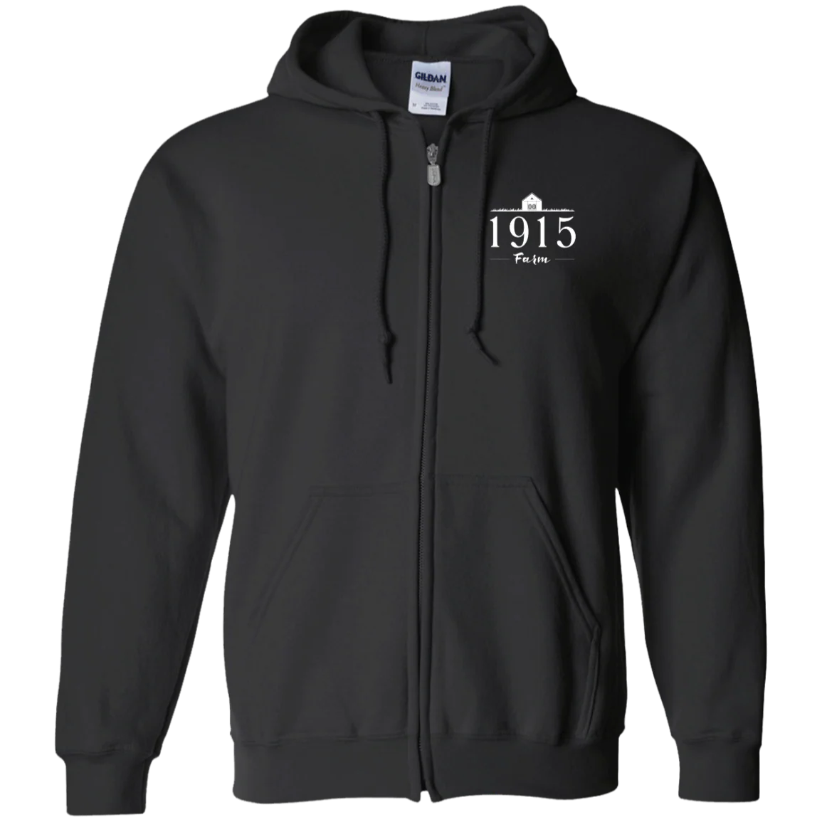 1701 Farm Know Your Farmer Zip Up Hooded Sweatshirt