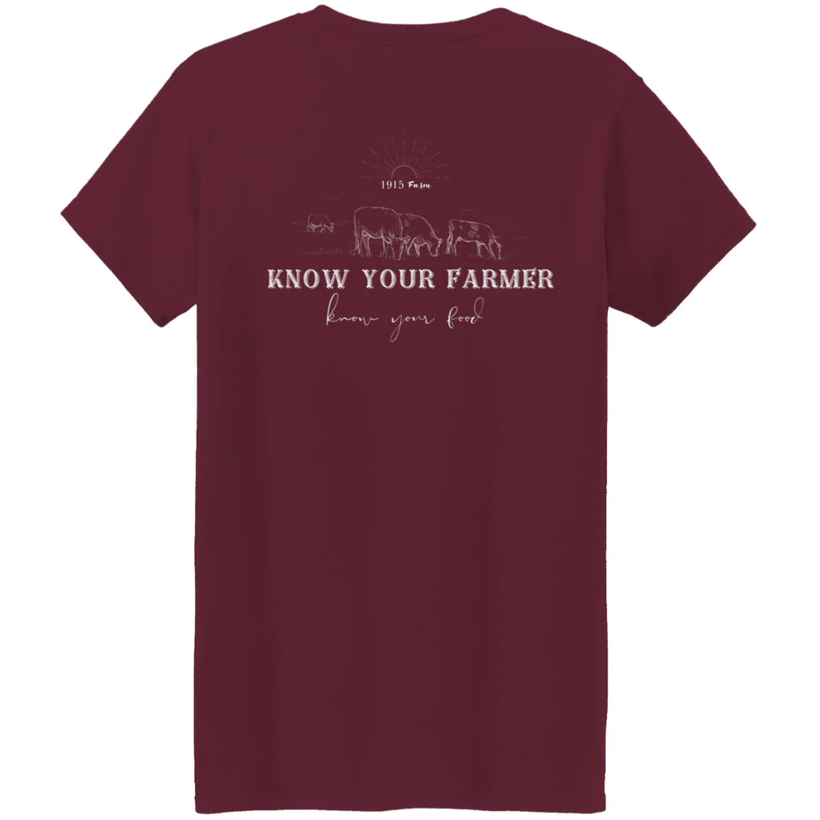 1915 Farm Know Your Farmer Women's T-Shirt