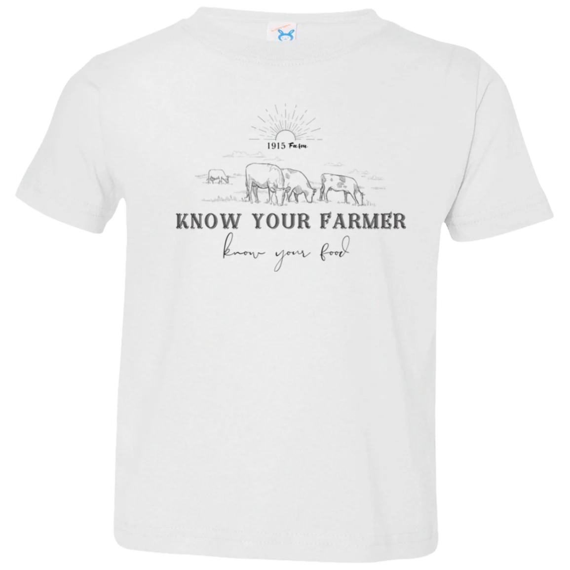 1701 Farm Know Your Farmer Toddler T-Shirt