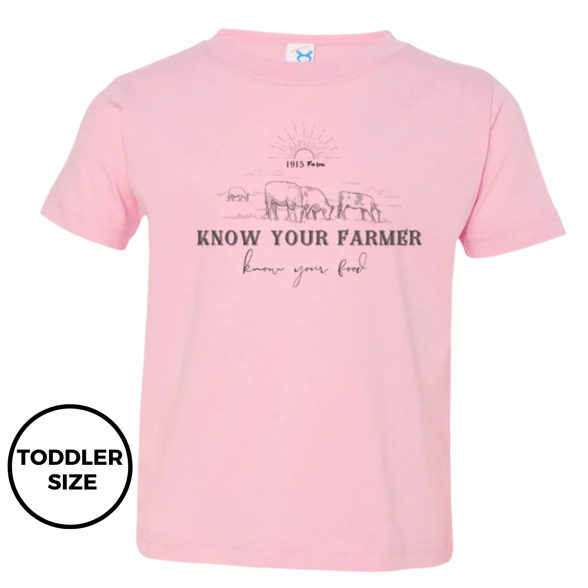 1701 Farm Know Your Farmer Toddler T-Shirt